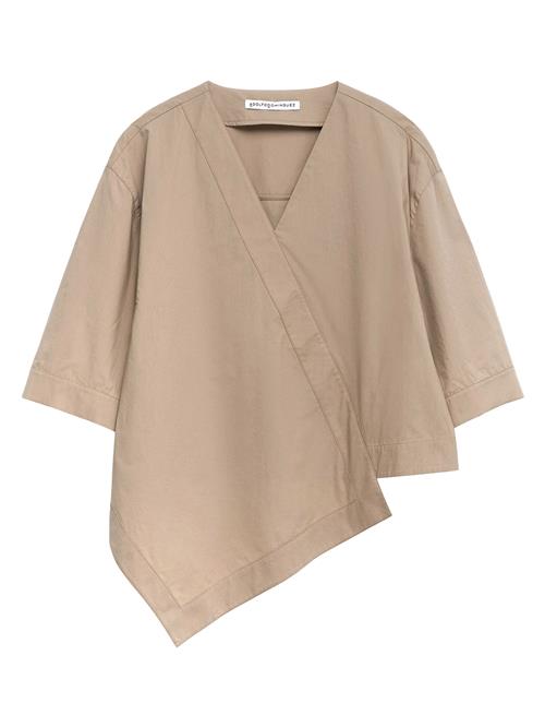 Adolfo Dominguez Bluse  taupe