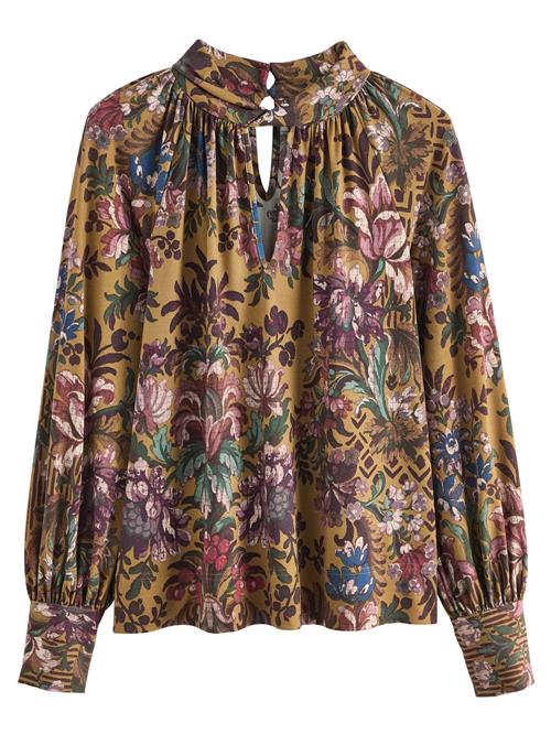 Next Bluse  oliven / mørkegrøn / aubergine / lilla