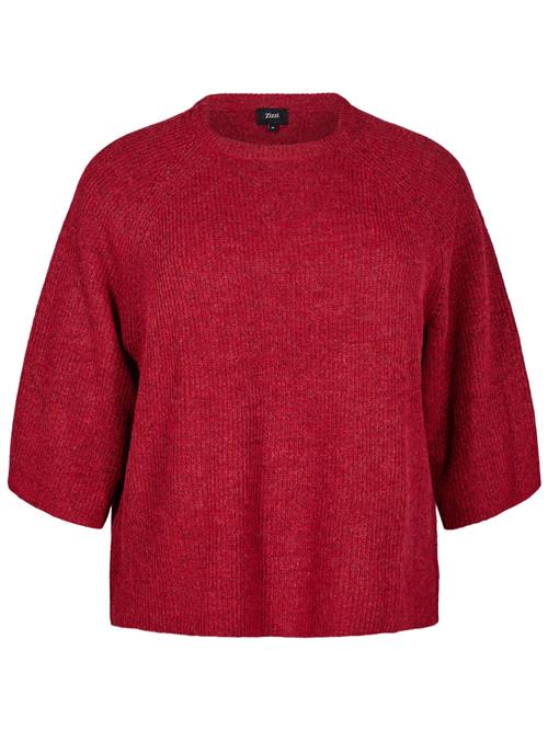 Zizzi Pullover 'Mwinnie'  rødmeleret