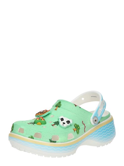 Crocs Træsko  lyseblå / brun / mint / pink