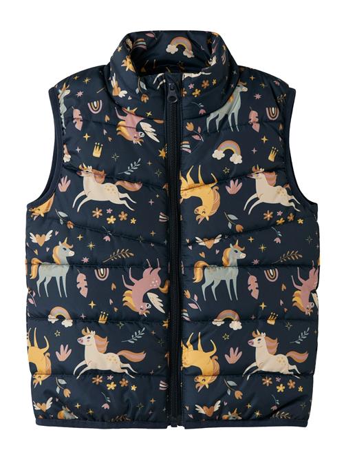 Se NAME IT Vest 'NMFMYLANE'  beige / safir / gul / lyserød ved About You