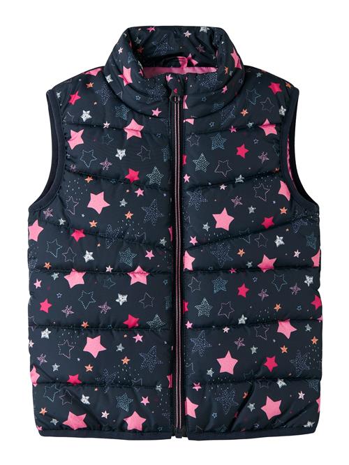 NAME IT Vest 'NMFMYLANE'  safir / grå / lyserød