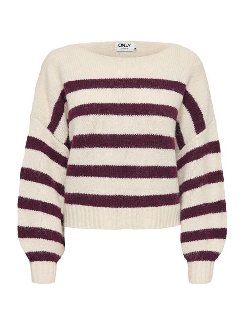 ONLY Pullover 'ONLAYA'  ecru / cyclam