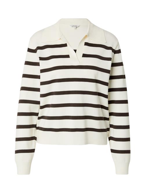 mbym Pullover 'Sika'  sort / hvid