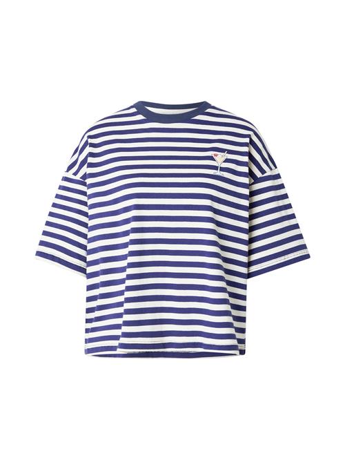 Kaotiko Shirts  navy / pastelblå / pastelgul / hvid
