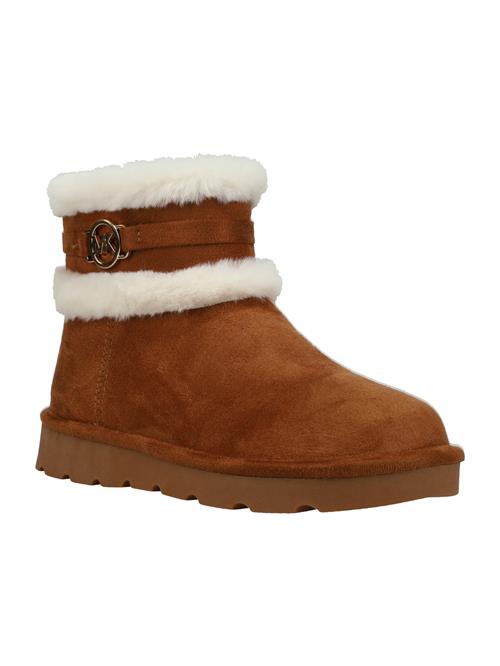 Michael Kors Kids Snowboots 'MOXIE'  cognac / hvid