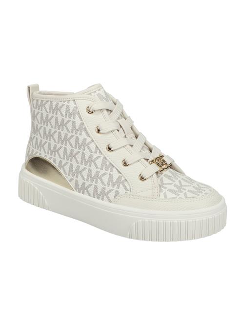 Michael Kors Kids Sneakers 'SHEA'  elfenben / mørkebrun / guld