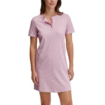 Calida Striped Dreams Sleepshirt Lyseviolet bomuld Medium Dame