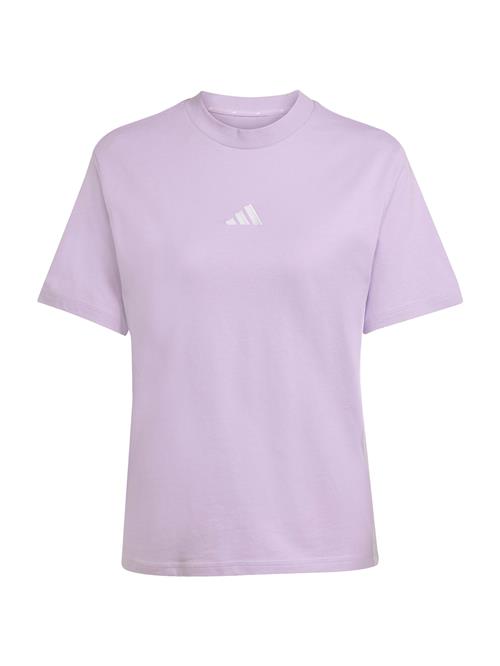 ADIDAS SPORTSWEAR Funktionsbluse 'Essentials'  lilla / hvid