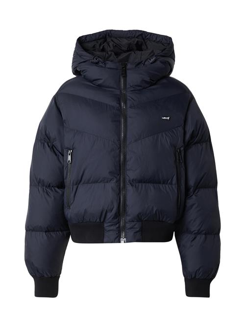LEVI'S ® Overgangsjakke 'Noe Western Crop Puffer'  navy