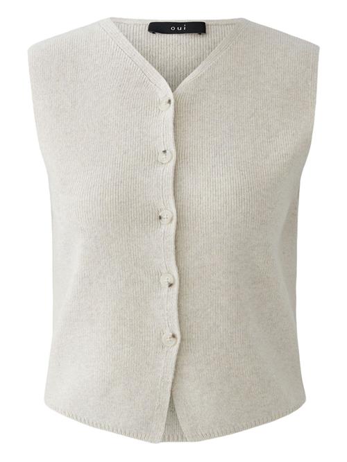 OUI Strikvest  beige