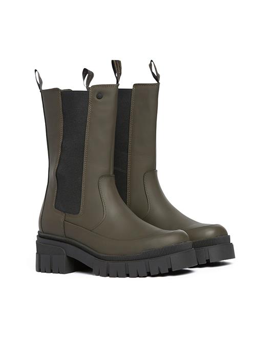 Se Barbour Chelsea Boots  oliven / sort ved About You