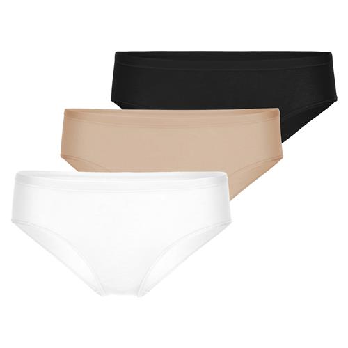 Se CALIDA Slip  beige / sort / hvid ved About You