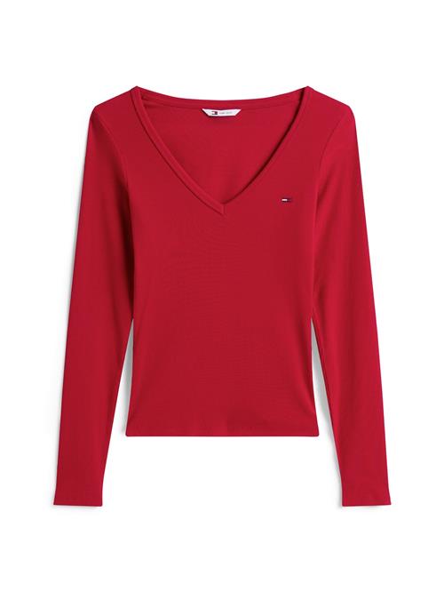 Tommy Jeans Shirts 'ESSENTIAL'  rød