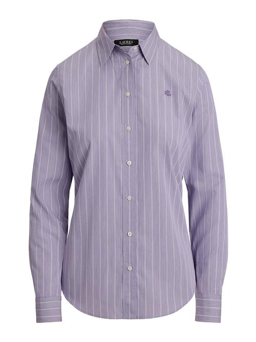 Lauren Ralph Lauren Bluse 'JAMELKO'  lilla / mørkelilla / hvid