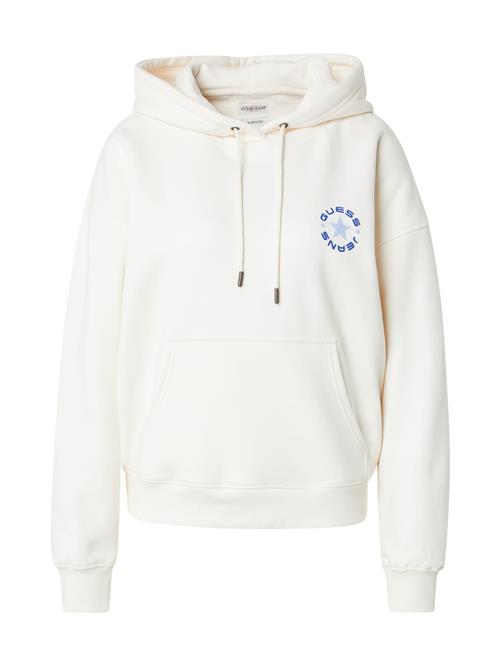 GUESS JEANS Sweatshirt  sand / blå / lyseblå