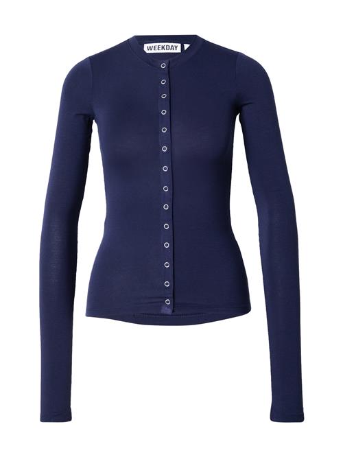WEEKDAY Bluse 'Mia'  mørkeblå