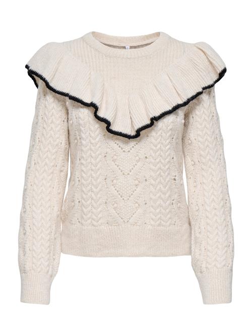 Se ONLY Pullover 'ONLISOLDE'  creme ved About You
