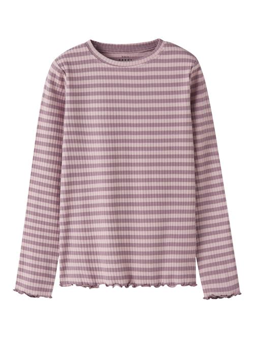 NAME IT Slim Bluse Vemma Toadstool Burnished Lilac