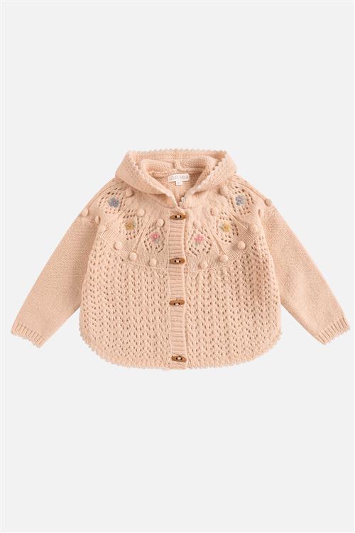 Louise Misha Iona Strikket Kappe Blush  Blush-4 Y  Lyserød  4 år  kvinde