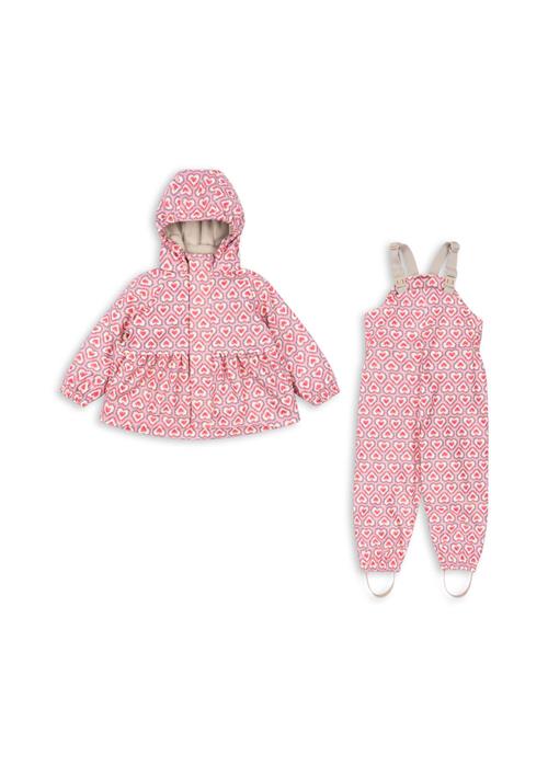 Konges Sløjd Rainy Palme Set Girl Felice Rose Rainy Palme Set Girl Felice Rose 4Y  Lyserød  4 år  kvinde
