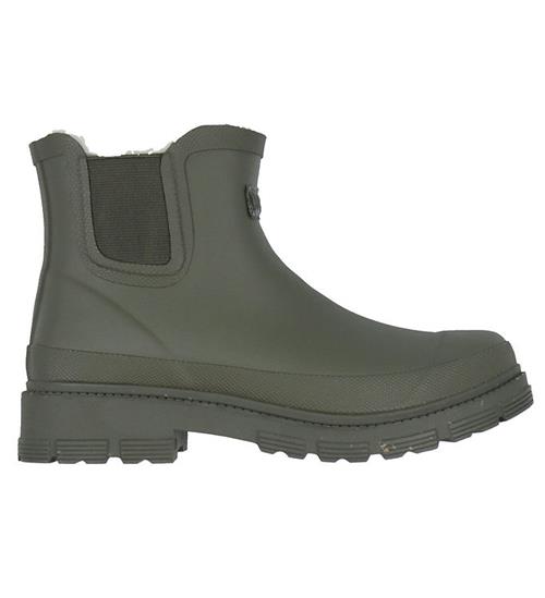 Woden Gummistøvler - Liv Warm Waterproff - Dark Olive