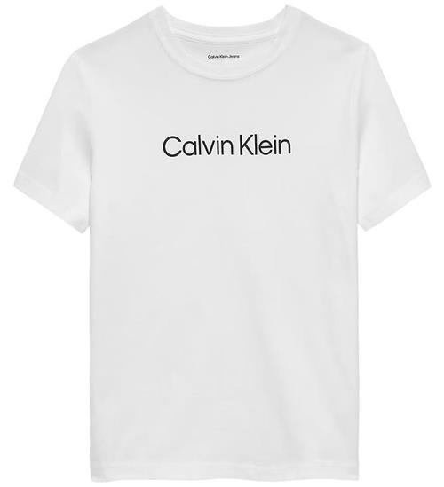 Calvin Klein T-shirt - Bright White m. Sort