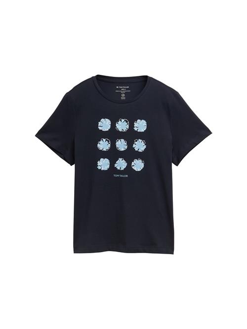 TOM TAILOR Shirts  navy / lyseblå / hvid