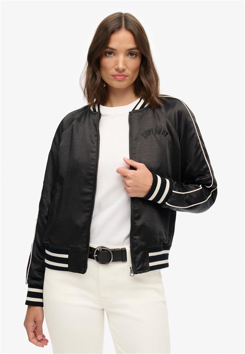 Superdry Overgangsjakke 'Suikajan'  creme / sort
