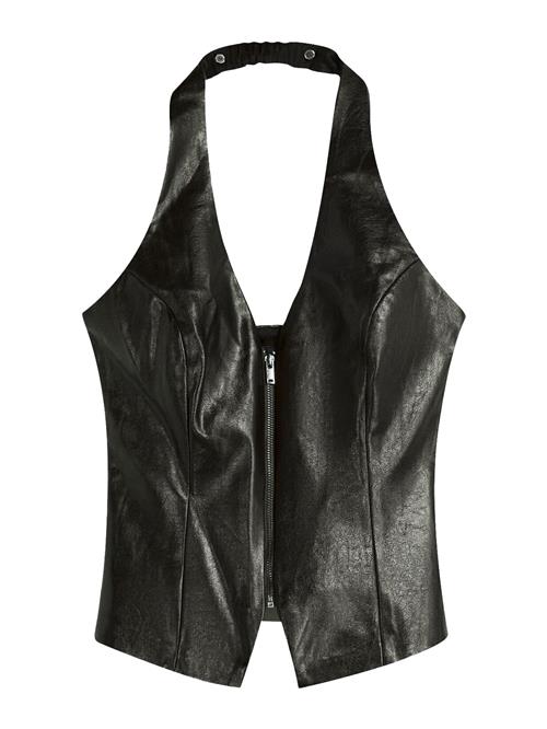 Bershka Bluse  sort