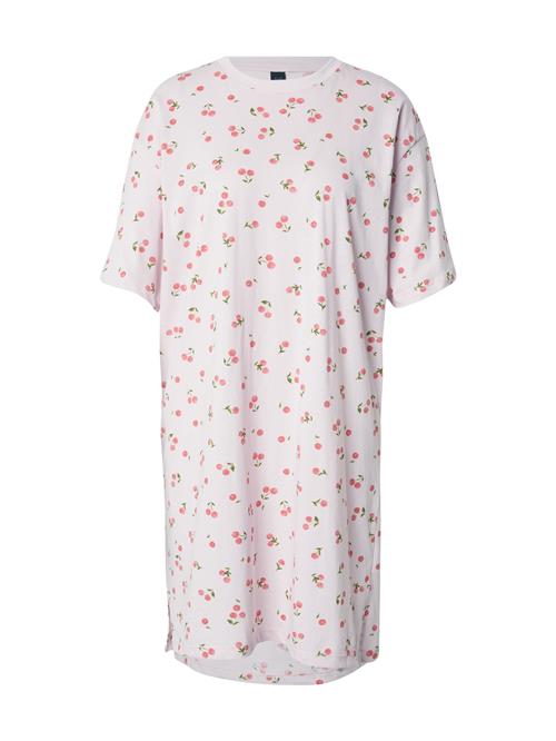 Hunkemöller Natskjorte  grøn / pink / lys pink