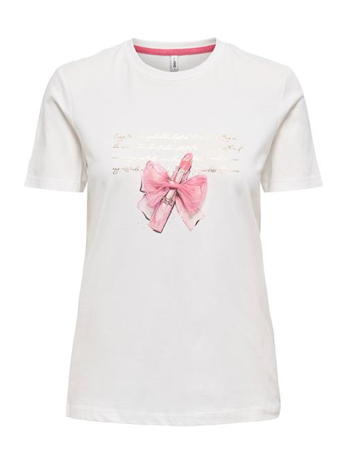 ONLY Shirts  guld / pink / hvid