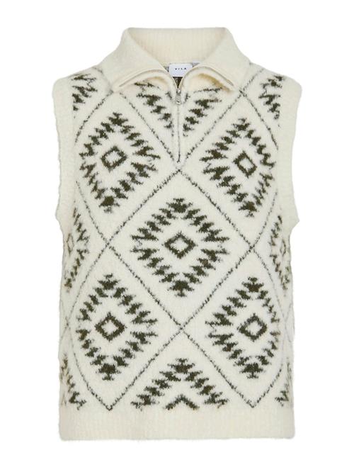 VILA Pullover 'VIFINKA'  creme / gran