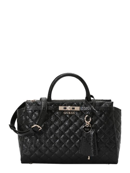 GUESS Håndtaske 'IDRA GIRLFRIEND SATCHEL'  sort
