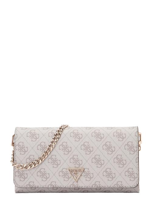 GUESS Clutch 'NOELLE II XBODY FLAP ORGANIZER'  grå / hvid