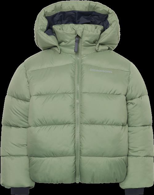 Didriksons Roxen Kids Jakke Light Moss  Light Moss-90 cm  Grøn  90 cm  Unisex