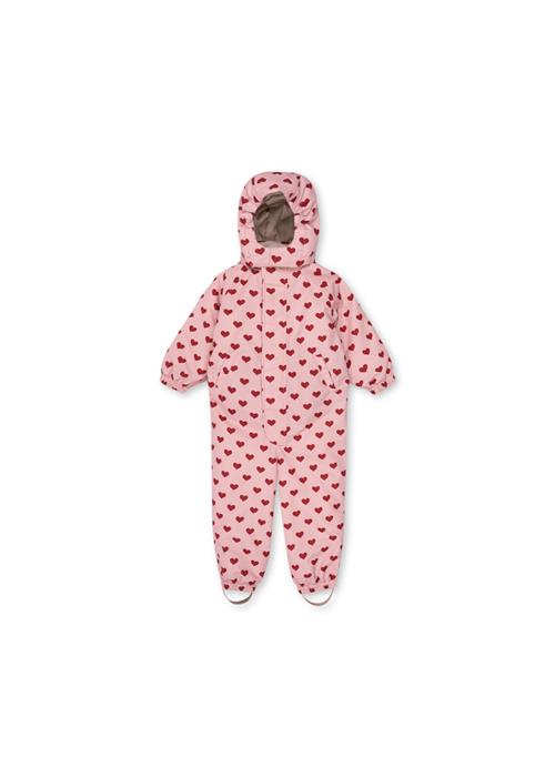 Konges Sløjd Nohr Snowsuit Print Amour Pink Nohr Snowsuit Print Amour Pink 18M  Lyserød  18 måneder  kvinde