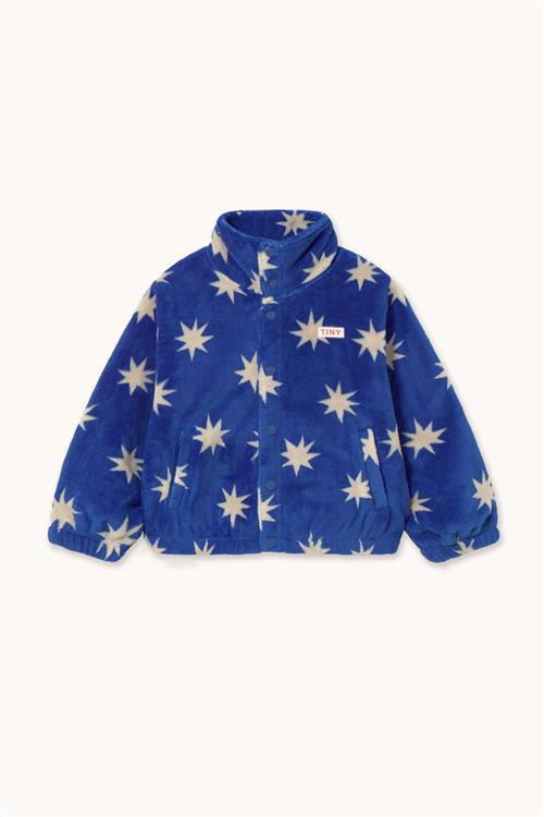 Tinycottons Stars Polar-jakke Dark Blue  Dark Blue-8 Y  Blå  8 år  Unisex