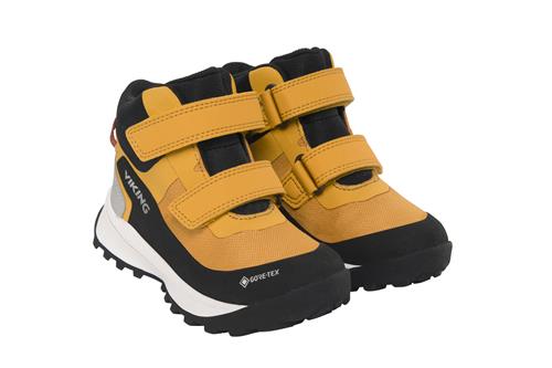 Viking Expower Mid GTX 2V Vandtætte Sko Mustard  Mustard 30 EU  Gul  30 EU  Unisex