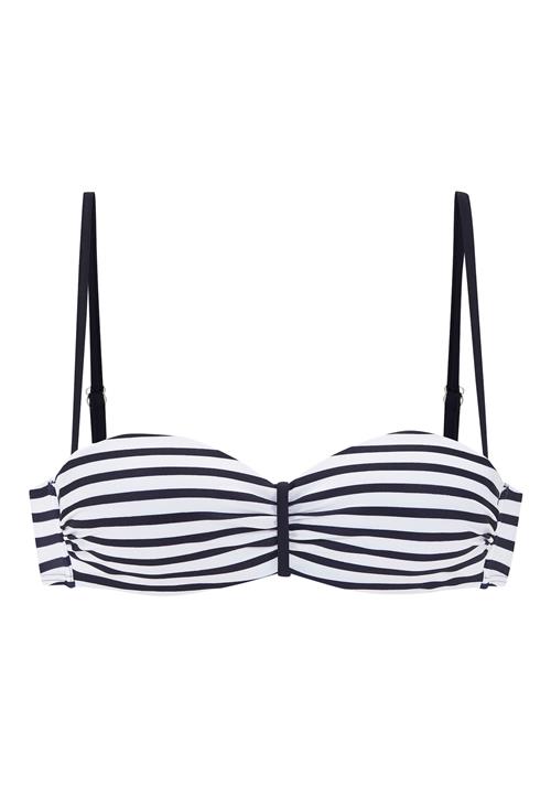 Se VENICE BEACH Bikinioverdel  marin / hvid ved About You
