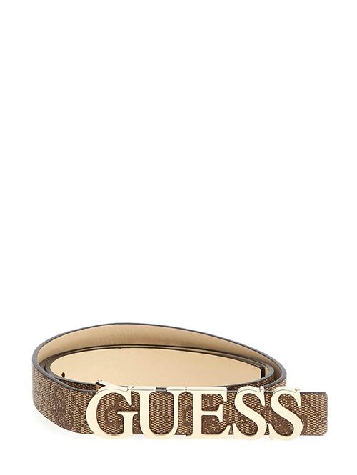 GUESS Bælte 'Zamira'  brun / guld