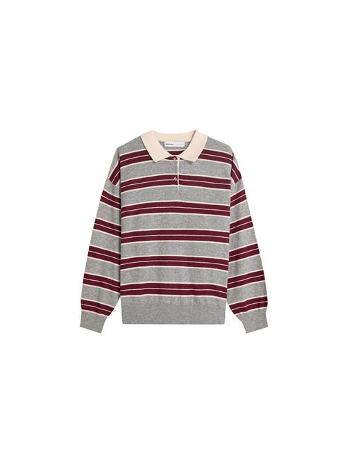 Bershka Pullover  ecru / lysegrå / grenadine