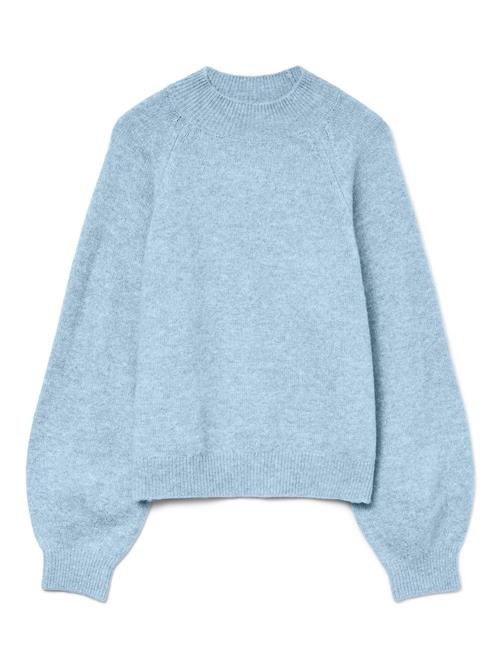 VERO MODA Pullover 'VMLeaf'  neonblå