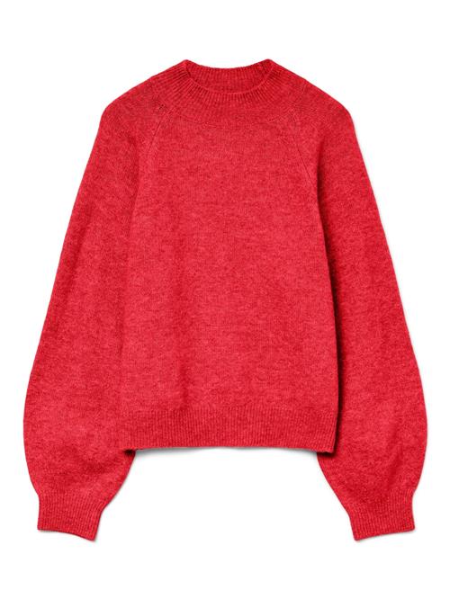 VERO MODA Pullover 'VMLeaf'  blodrød
