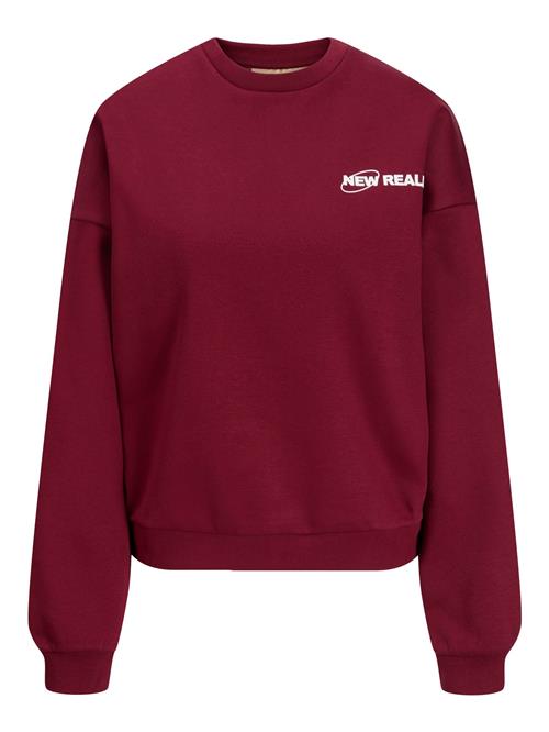 JJXX Sweatshirt 'JXRuby'  burgunder / hvid