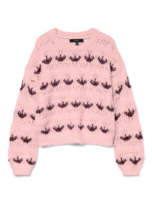 VERO MODA Pullover 'VMIdelle'  cyclam / lyserød