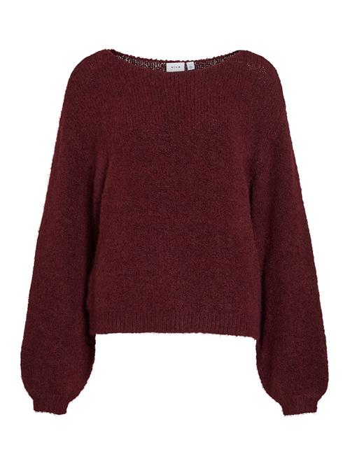 VILA Pullover 'VIMarley'  burgunder
