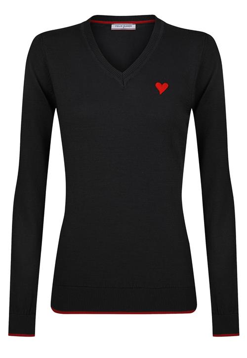 Felix Hardy Pullover  rød / sort