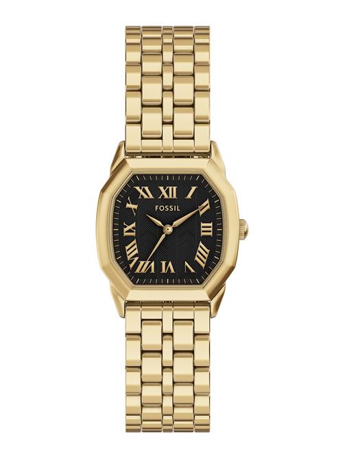 FOSSIL Analogt ur 'HARLOW'  guld / sort