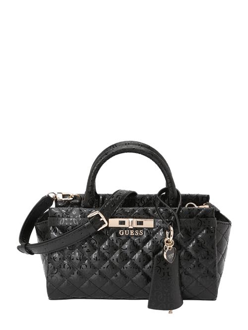 GUESS Håndtaske 'IDRA SMALL SATCHEL'  sort
